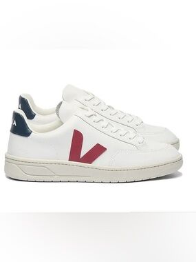 Veja V12 Leather Marsala Nautico Sneakers Women's Size 9